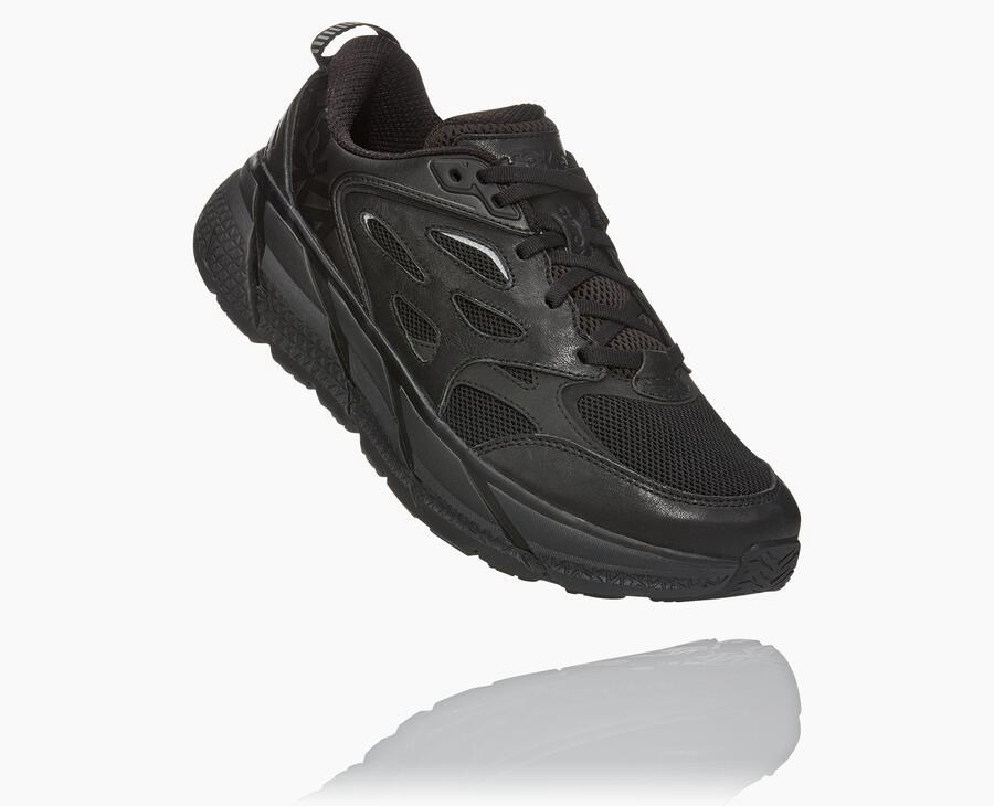 Tenis Hoka One One Hombre Negros - Clifton L - LHGZ07961